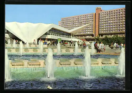 AK Berlin, Wasserspiele vor dem Fernsehturm