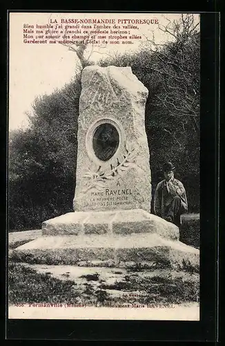 AK Fermanville, Le Monument Marie Ravenel