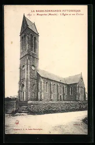 AK Maupertus, L`Èglise et son Clocher