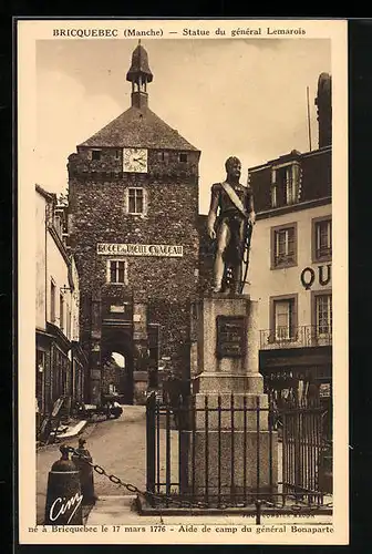 AK Bricquebec, Statue du gènèral Lemarois