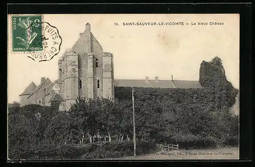 AK Saint-Sauveur-Le-Vicomte, Le Vieux Chateau