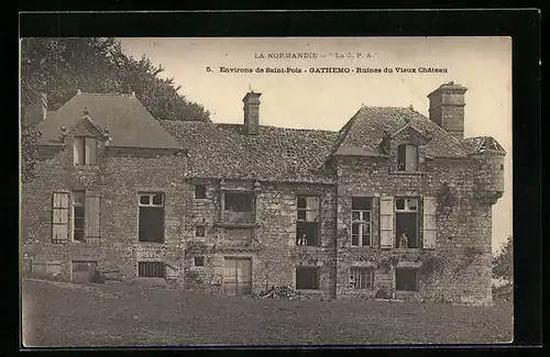 AK Gathemo, Ruines du Vieux Chateau