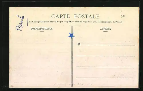 AK La Lucerne-d’Outremer, Abbaye-Vue gènèrale