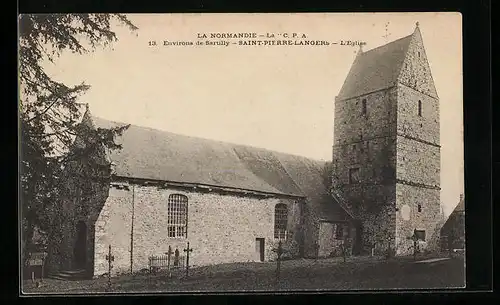 AK Saint-Pierre-Langers, L`Eglise