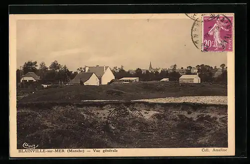 AK Blainville-sur-Mer, Vue gènèrale