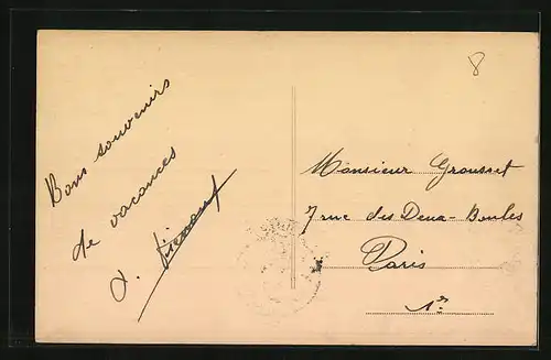 AK Blainville-sur-Mer, Vue gènèrale