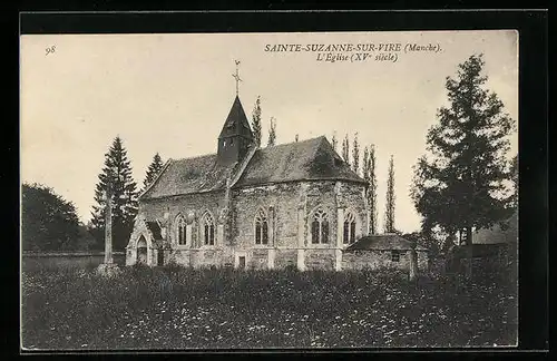 AK Sainte-Suzanne-sur-Vire, L`Èglise