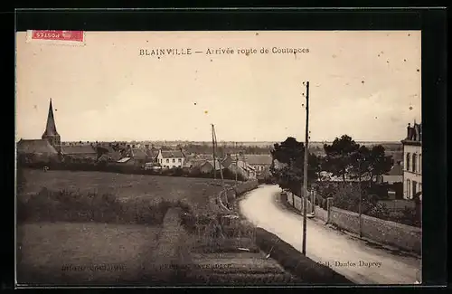 AK Blainville, Arrivèe route de Coutances
