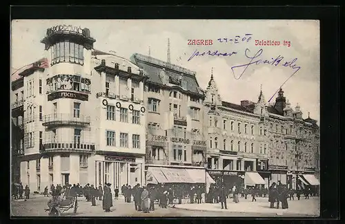 AK Zagreb, Jelacicev trg