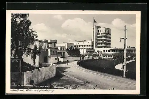 AK Stuttgart, Weissenhofsiedlung, Bauhaus