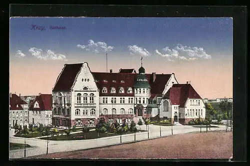 AK Kray, Ortspartie am Rathaus