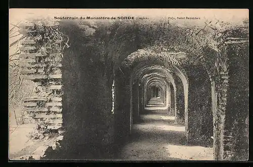 AK Sorde, Souterrain du Monastere de Sorde