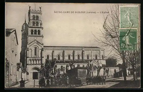 AK Buglose, Notre-Dame, L`Eglise