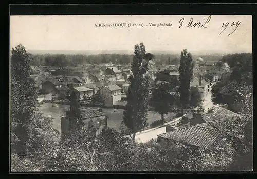 AK Aire-sur-Adour, Vue generale