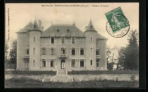 AK Champagnac-les-Mines, Chateau de Layre