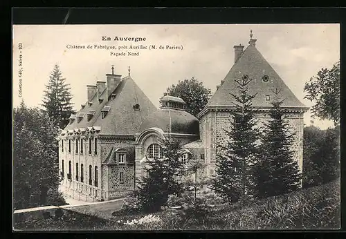 AK Fabregue, Chateau, Facade Nord