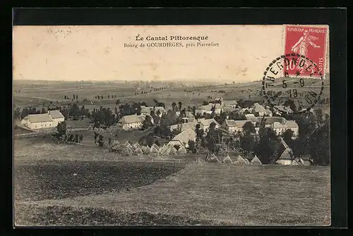 AK Gourdieges, Vue generale