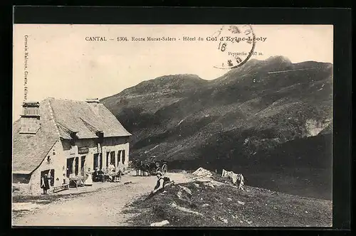 AK Col d`Eylac-Leoty, Hotel, Route Murat-Salers