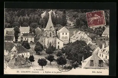 AK Champs, L`Eglise et la Place