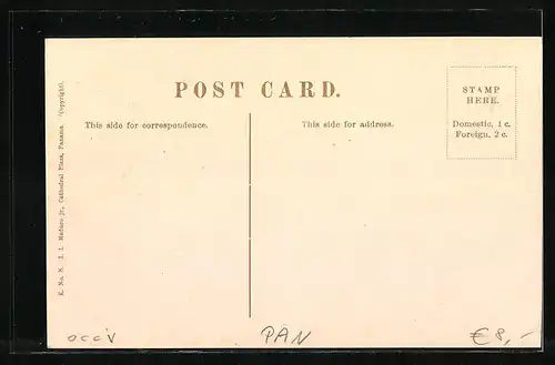 AK Empire, View of the Cut, Panama Canal