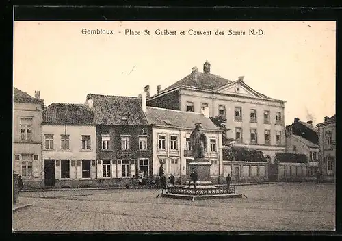 AK Gembloux, Place St. Guibert et Couvent des Soeurs