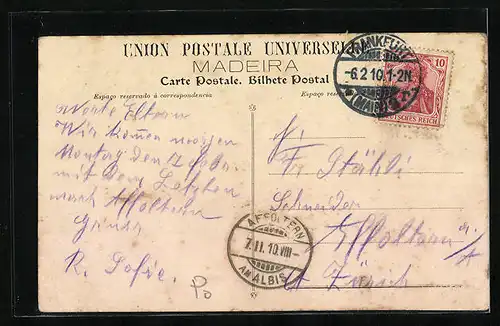 AK Madeira, Entrance of the town