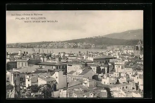 AK Palma de Mallorca, Vista desde san Nicolas