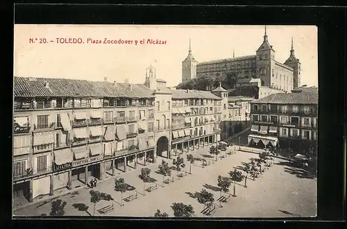 AK Toledo, Plaza Zocodover y el Alcázar