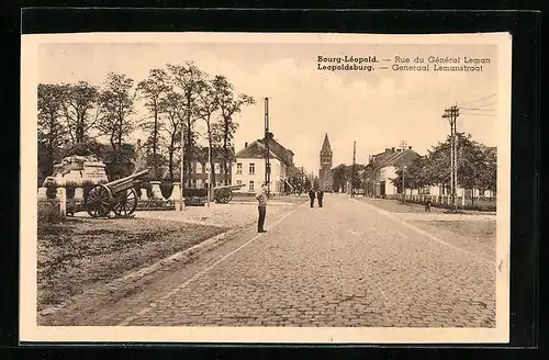 AK Bourg-Léopold, Rue du Général Leman