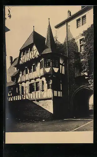 AK Solingen, Schloss Burg a. d. Wupper, Binnentor