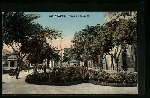 AK Las Palmas, Plaza de Cairasco
