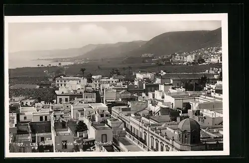 AK Las Palmas, Vista Sur de la Pobiación