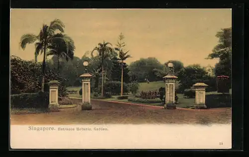 AK Singapore, Entrance Botanic Garden