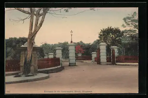 AK Singapore, Entrance to the Government House