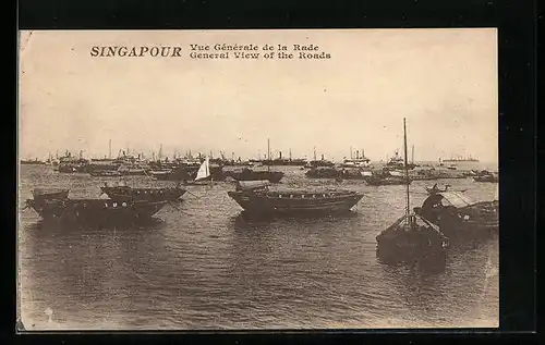 AK Singapour, Vue Generale de la Rade
