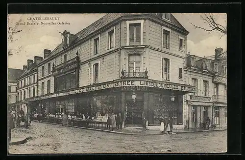 AK Chatellerault, Grand Bazar et Nouvelles Galeries