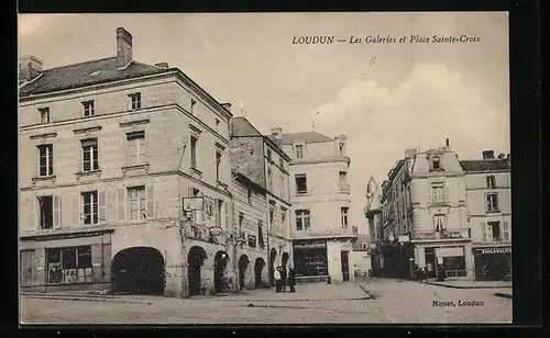 AK Loudun, Les Galeries et Place Sainte-Croix