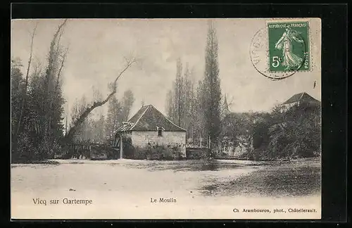 AK Vicq-sur-Gartempe, Le Moulin
