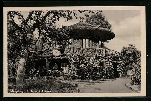 AK Ludwigsburg, Partie im Schlosspark
