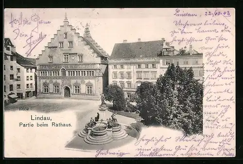 AK Lindau, Partie beim Rathaus