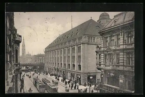 AK Berlin, Königstrasse, Warenhaus A. Wertheim