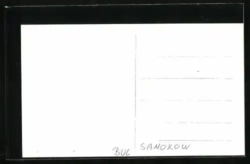 AK Samokow, Totalansicht der Ortschaft