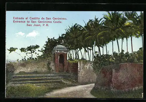 AK San Juan, Entrada al Castillo de San Geronimo