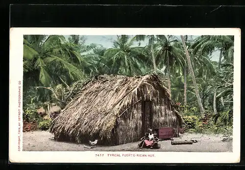 AK Puerto Rico, Typical Puerto Rican Hut