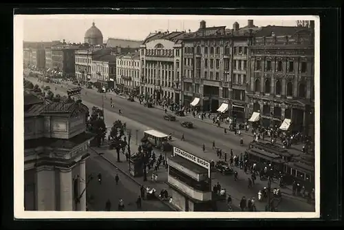 AK Leningrad, Prospekt des 25. Oktober, Strassenbahn