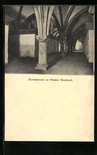 AK Eberbach, Dormitorium im Kloster