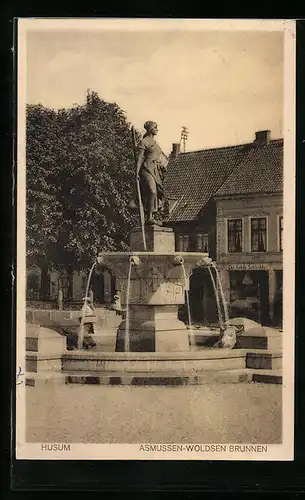 AK Husum, Asmussen-Woldsen Brunnen