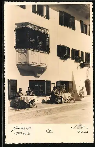 Fotografie unbekannter Fotograf, Ansicht Söll / Tirol, Gasthaus Post