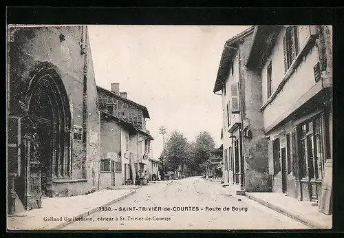 AK Saint-Trivier-de-Courtes, Route de Bourg