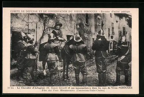 AK Pérouges, Comité de Défense et de Conservation du Vieux Pérouges, Le Chevalier d`Artagnan et ses mousquetaires...